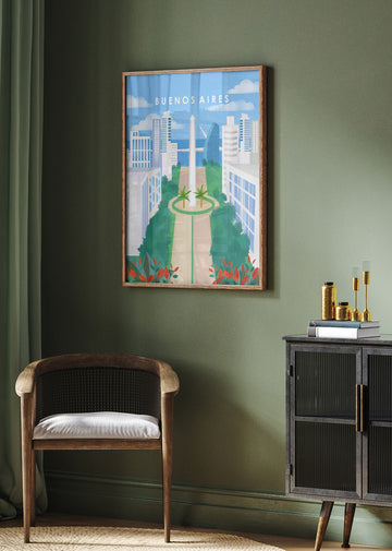 Buenos Aires | Poster - Room Interior 2