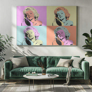 Iconic Marilyn Pop Art | Poster - Room Interior 1