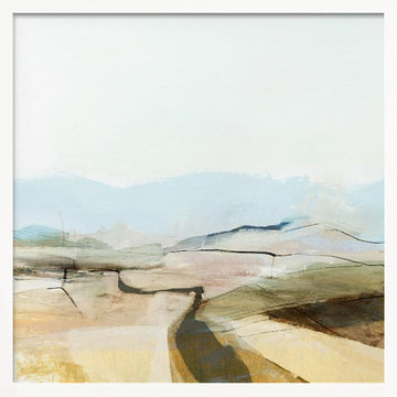 Countryview | Poster - White Frame Interior