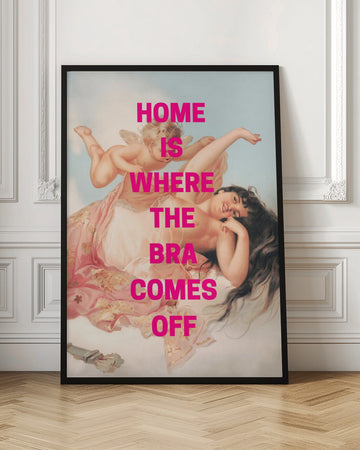 Bra Off Renaissance Humor | Poster - Room Interior 1