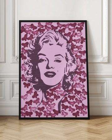 Pink Pop Art Glamour | Poster - Room Interior 1