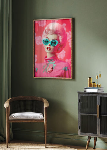 Retro Glamour Icon | Poster - Room Interior 2