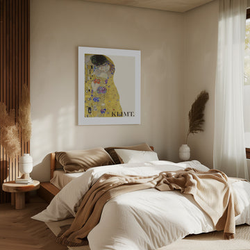 The Kiss (1907–1908) Special Poster Crop | Canvas - Room Interior 2