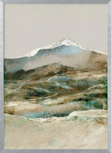 Cordillera | Poster - Silver Frame Interior