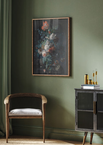 Vase With Flowers By Jan Van Huysum | Poster - Room Interior 2