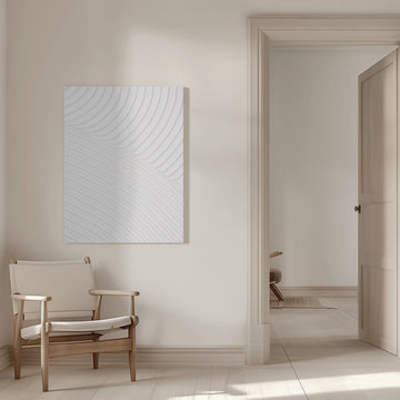 Abstract Wave Pattern | Canvas - Canvas Interior
