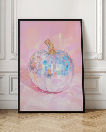 Iridescent Disco Pumpkin | Poster - Room Interior 1