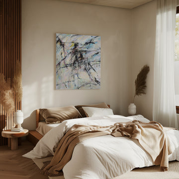 Dynamic Abstract Lines | Canvas - Room Interior 2