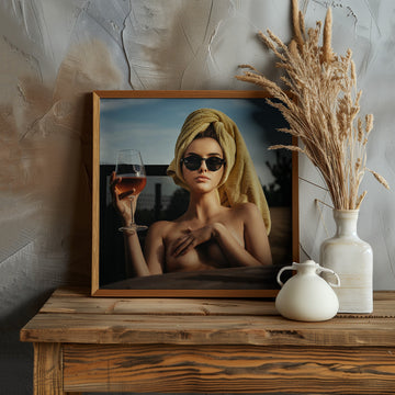 Summer Wine And Glamour | Poster - Room Interior 1