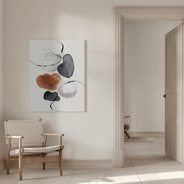 Fluid Shapes Dance | Canvas - Canvas Interior