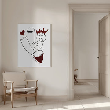 Self love iii | Canvas - Room Interior 1