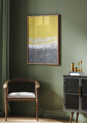Textured Beach Abstract | Poster - Room Interior 2