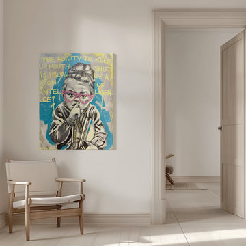 Quiet Intelligence Child | Canvas - Room Interior 1