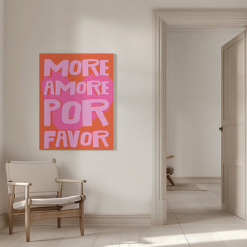 More Amore Por Favor | Canvas - Room Interior 1