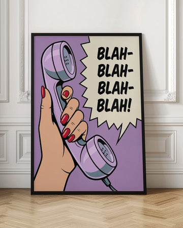 Blah Blah Blah | Poster - Room Interior 1