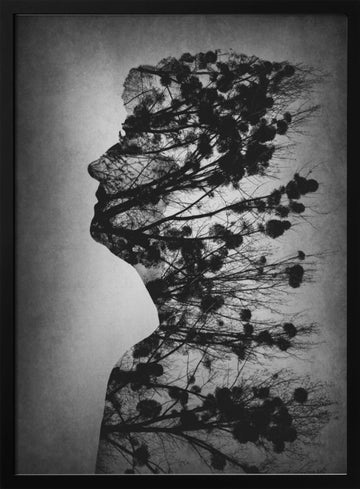 Mind of Nature | Poster - Black Metal Frame Interior