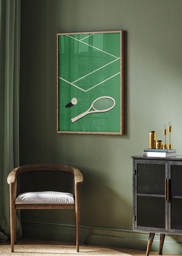 Rosi Feist Lawn Tennis Club | Poster - Room Interior 2