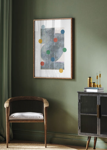 Geometric Symphony | Poster - Room Interior 2