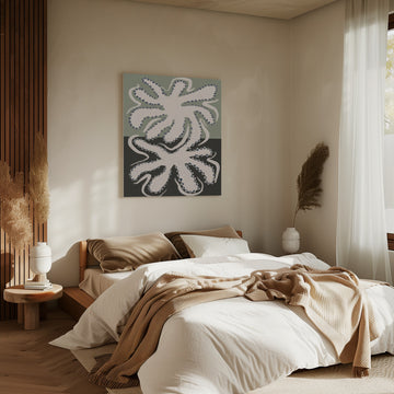 Reflected Octopus Forms | Canvas - Room Interior 2