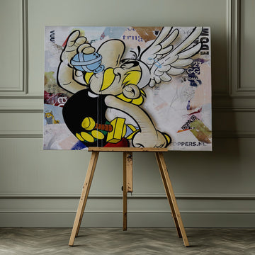 Strong Character Baby Bottle | Canvas - Room Interior 1