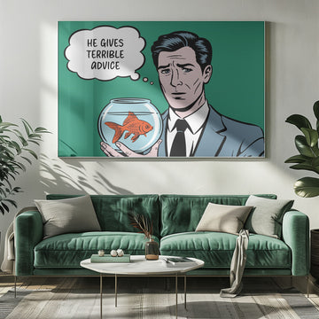 Goldfish's Terrible Advice | Poster - Room Interior 1