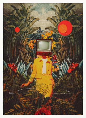 She Came From the Wilderness | Poster - White Frame Interior
