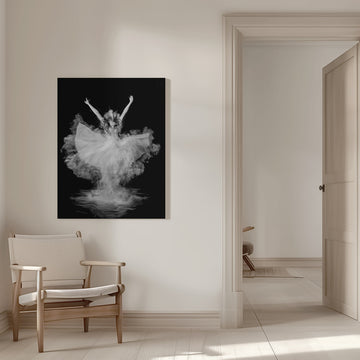 Ethereal Powder Dance | Canvas - Room Interior 1