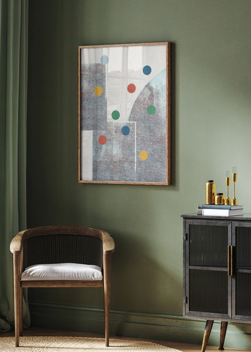 Geometric Play | Poster - Room Interior 2
