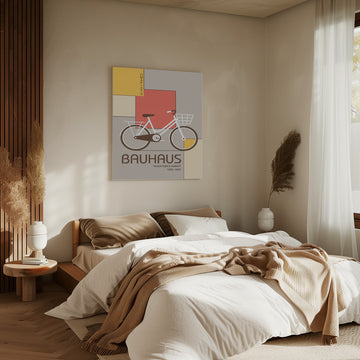 Bauhaus Bicycle Design | Canvas - Room Interior 2