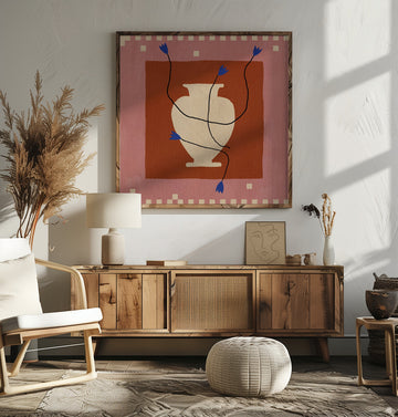 Out of Vase Blooms 7 | Poster - Room Interior 2