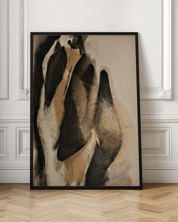 Flowing Abstract Forms | Poster - Room Interior 1