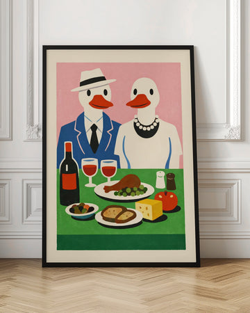 Ducks Dinner Date | Poster - Room Interior 1