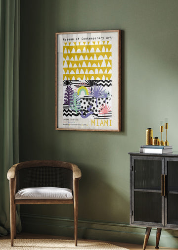 Miami Memphis Tropical Design | Poster - Room Interior 2