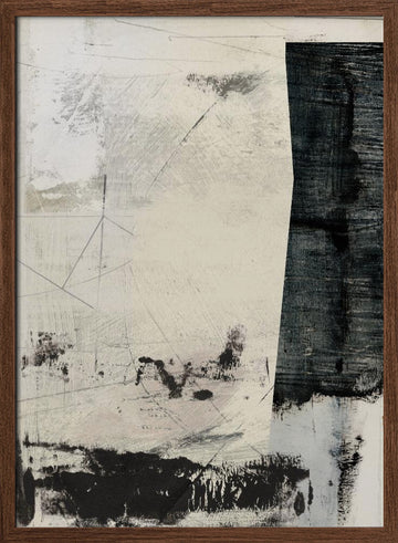 Movement | Poster - Walnut Frame Interior