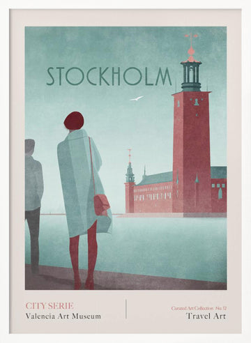 STOCKHOLM 2 - Stockholm City Hall | Poster - White Frame Interior