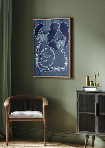 Delicate Bloom 13 | Poster - Room Interior 2