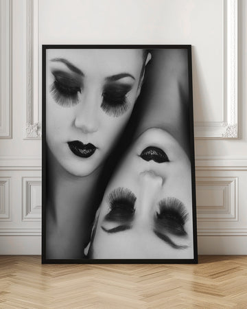 Dark Glamour Faces | Poster - Room Interior 1
