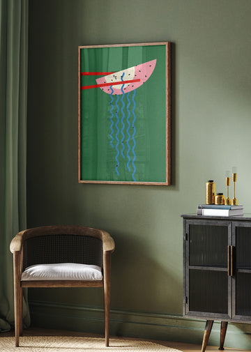 Hollywood Ramen | Poster - Room Interior 2