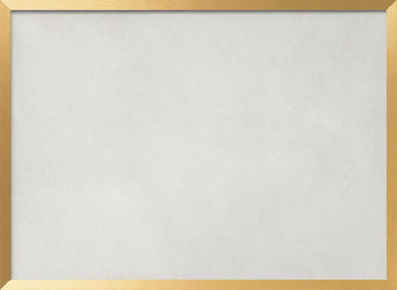 Subtle White Texture | Poster - Gold Frame Interior