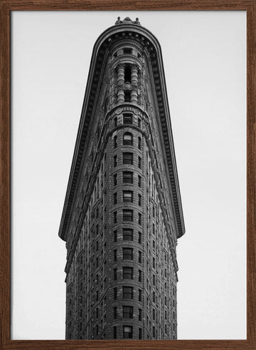 Nyc 02 | Poster - Walnut Frame Interior