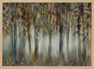 The dark forest | Poster - Wood Frame Interior