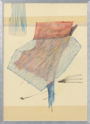 Scarf | Poster - Silver Frame Interior