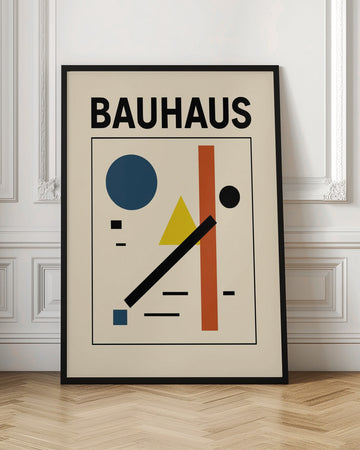 Bauhaus Geometric Abstract | Poster - Room Interior 1