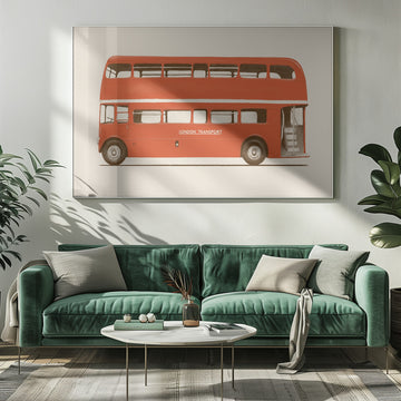 London Double Decker | Poster - Room Interior 1
