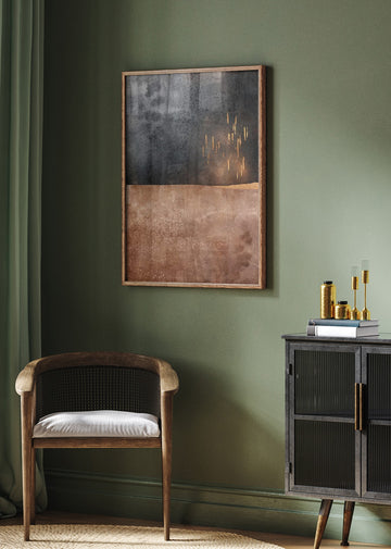 Golden Light Horizon | Poster - Room Interior 2
