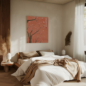 Sakura Cherry Blossoms | Canvas - Room Interior 2