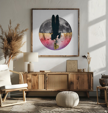 Upside Down Cosmic Disco | Poster - Room Interior 2
