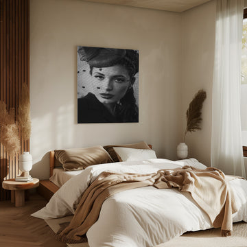 Classic Veiled Gaze | Canvas - Room Interior 2