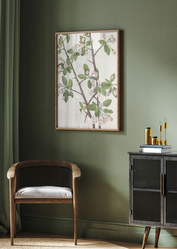 Wild Sweet Crab From North American Wildflowers (1925) By Mary Vaux Walcott. | Poster - Room Interior 2