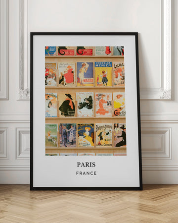Paris France Affiches Travel poster | Poster - Room Interior 1